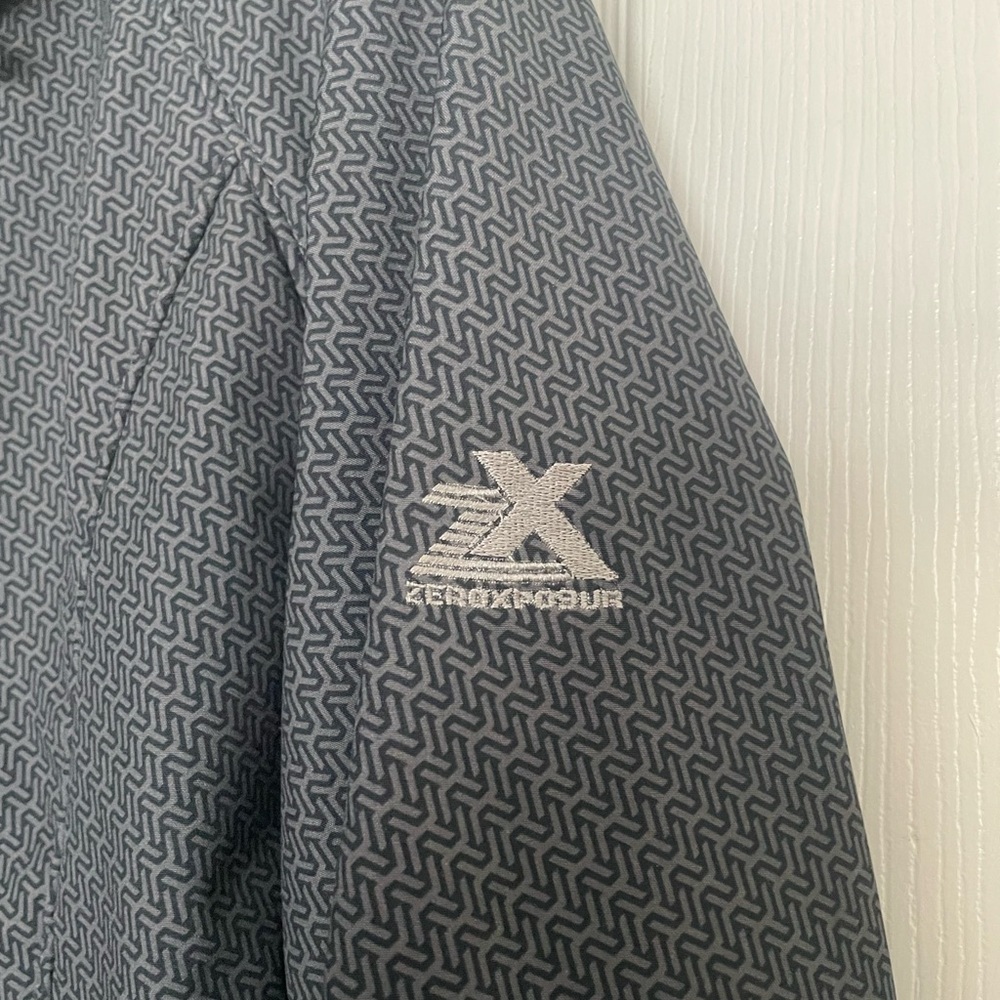 ZeroXposur Grey/Black Jacket with Neon Highlights Size Large Juniors - Picture 2 of 8